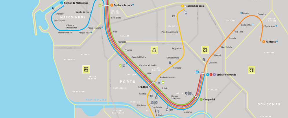 Porto Metro - Maps, timetables and updated prices